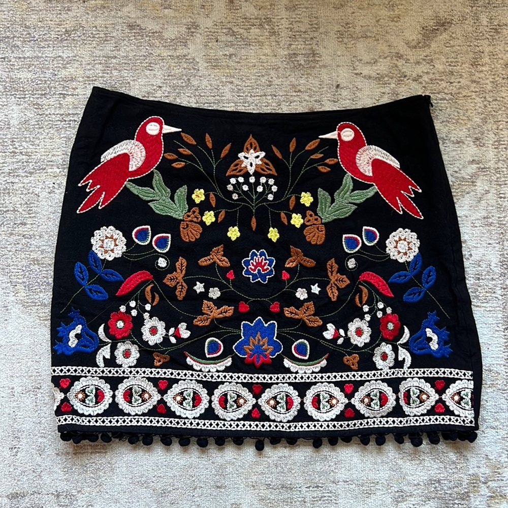 Embroidered Skirt- great condition!